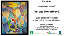 Výstava obrazů Verony Konarikové - Město Šternberk 